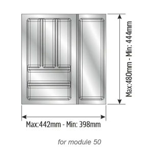 50mm moduliui schema